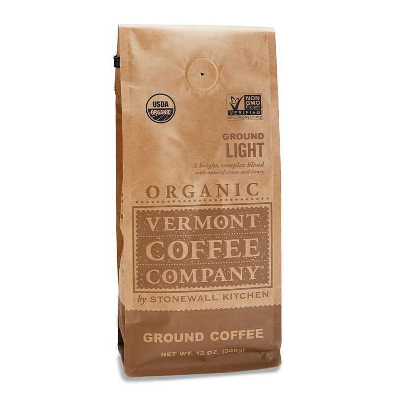 Organic Light Ground Coffee 12 oz