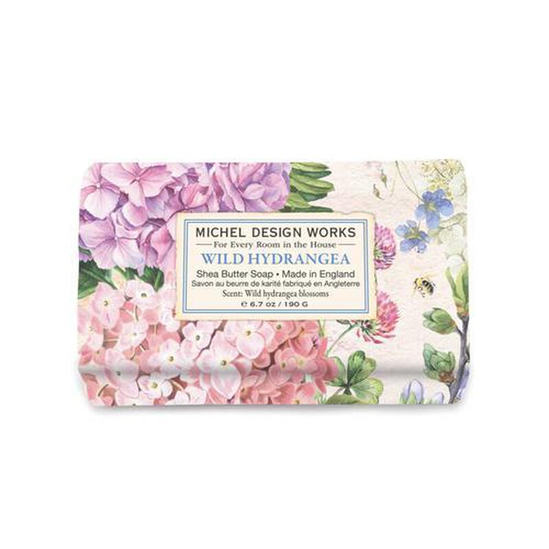 Wild Hydrangea Medium Bath Soap Bar