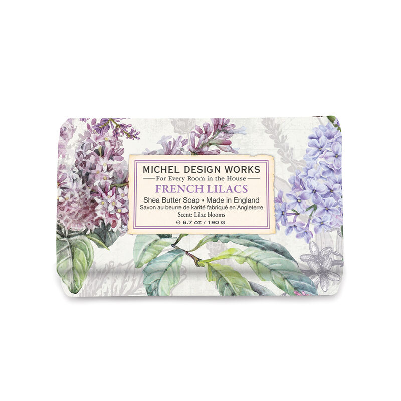French Lilacs Medium Bath Soap Bar