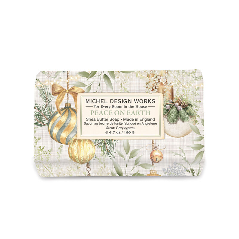 Peace On Earth Medium Bath Soap Bar