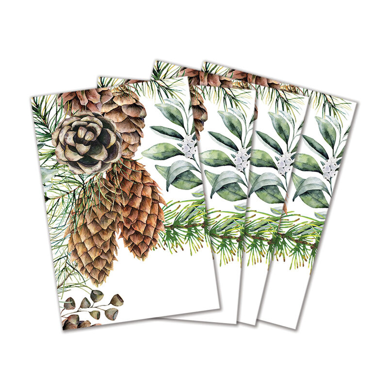 White Spruce Cotton Table Napkins (Set of 4) 