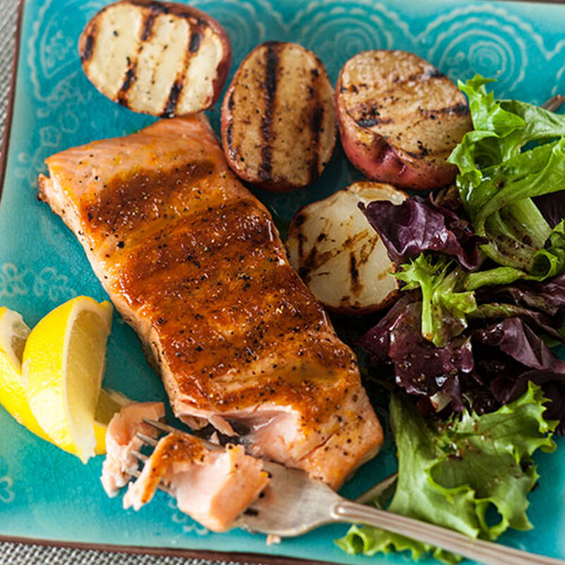 Asian Grilled Salmon