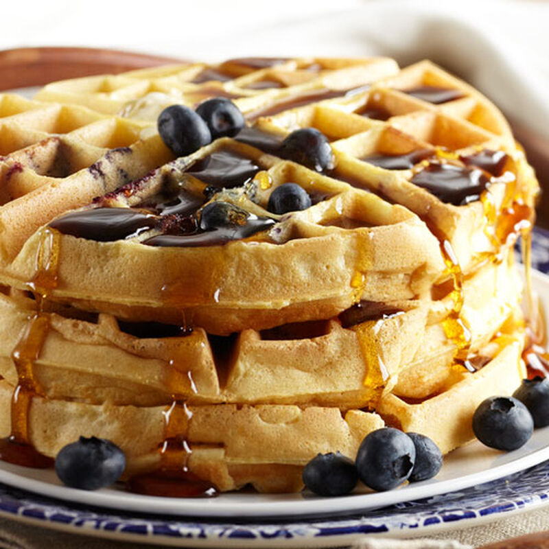 Blueberry Waffles