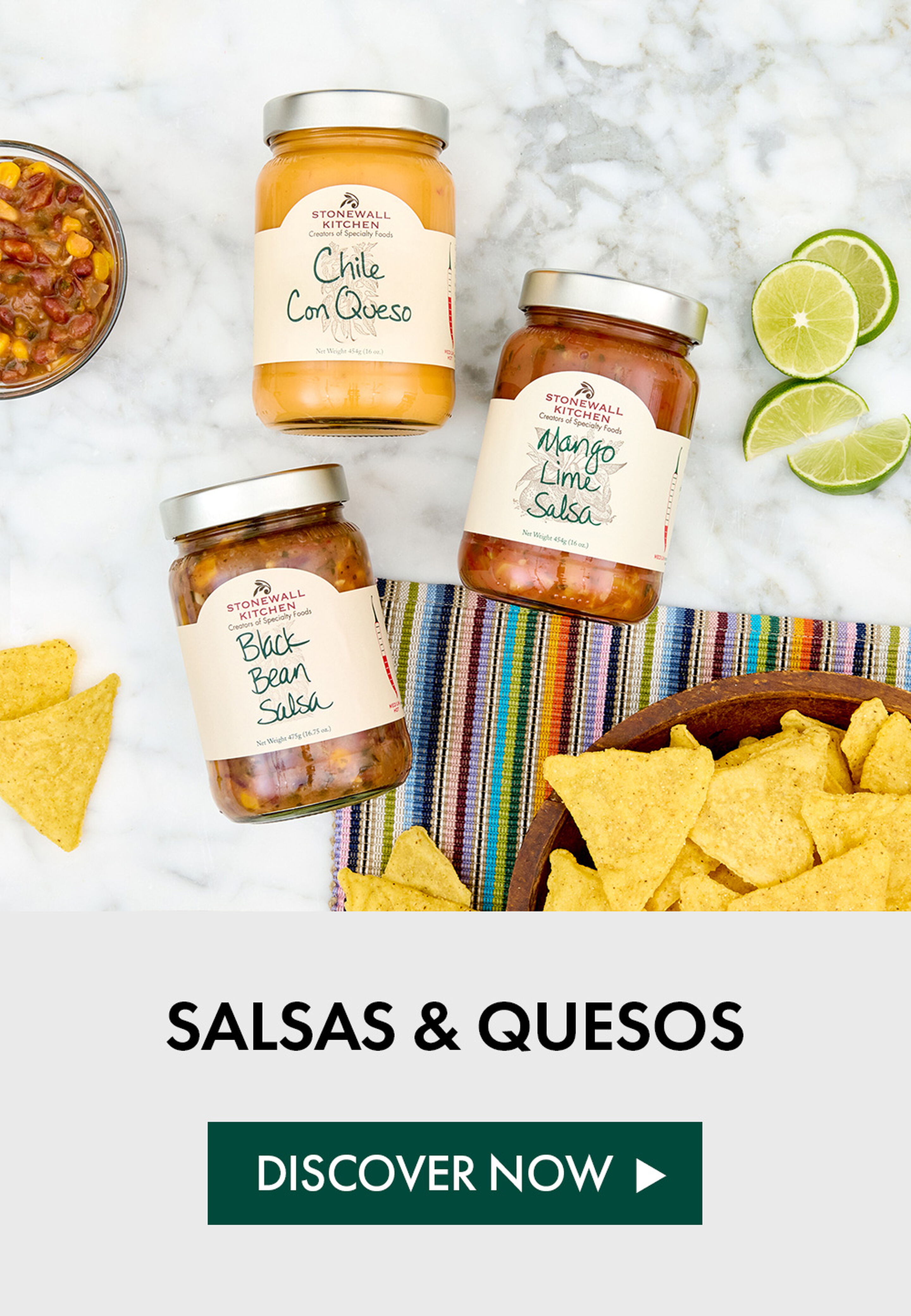 Salsas and Quesos - Discover Now
