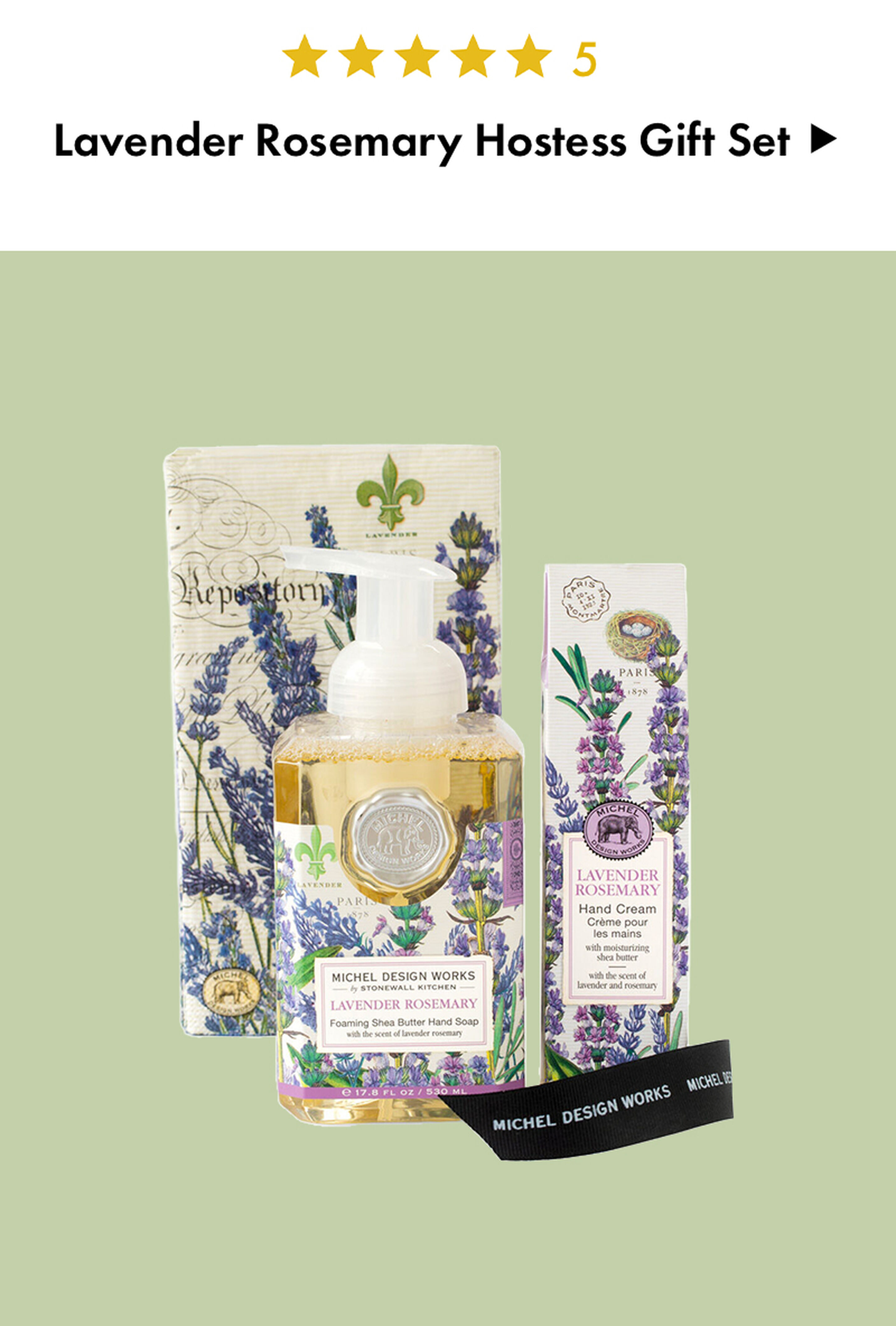 Lavender Rosemary Hostess Gift Set - 5 Stars