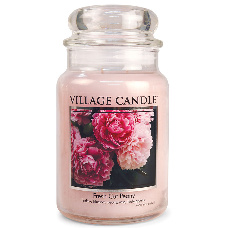 Fresh Cut Peony Candle