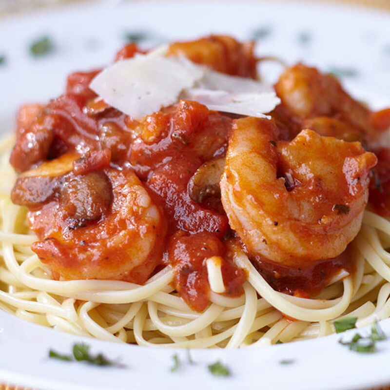 Shrimp with Spicy Tomato Salsa