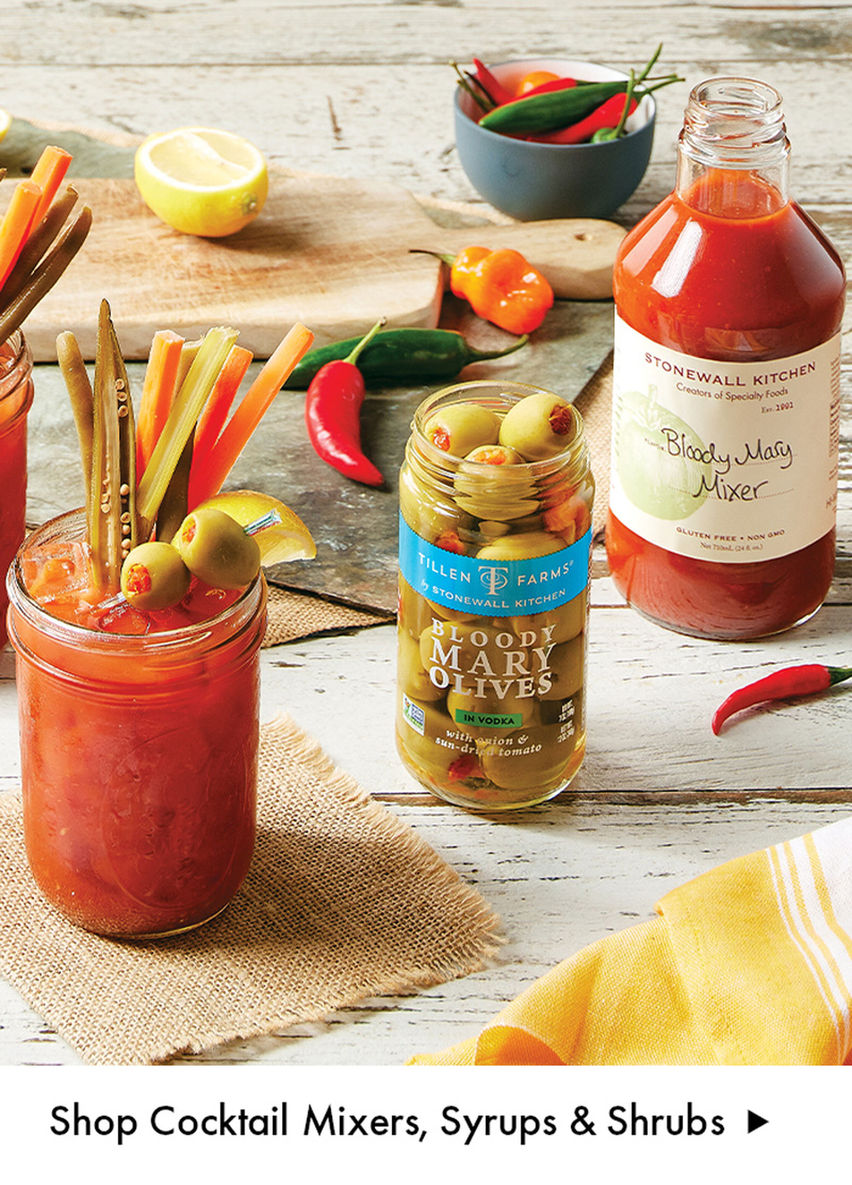 Shop Cocktail Mixers, Syrups & Shrubs