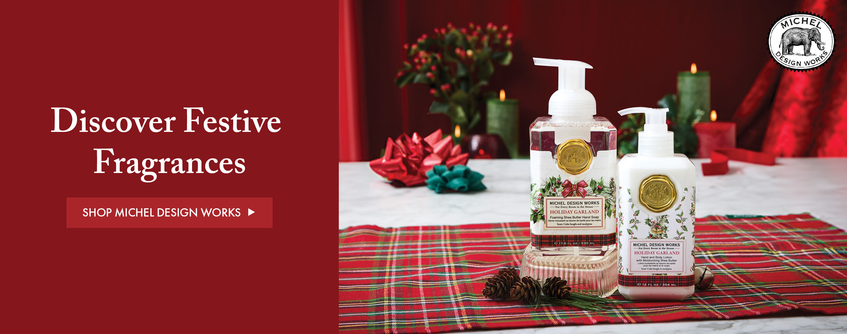 Discover Festive Fragrances - Shop Michel Design Works