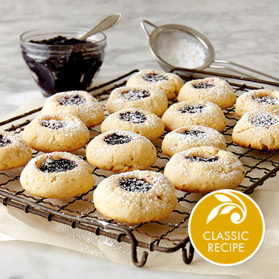 Thumbprint Jam Cookies