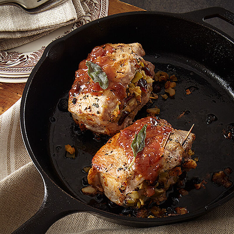 Savory Stuffed Pork Chops