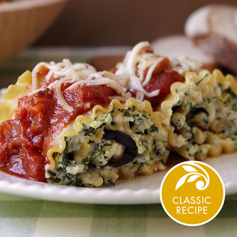 Garden Vegetable Lasagna Roll-Ups