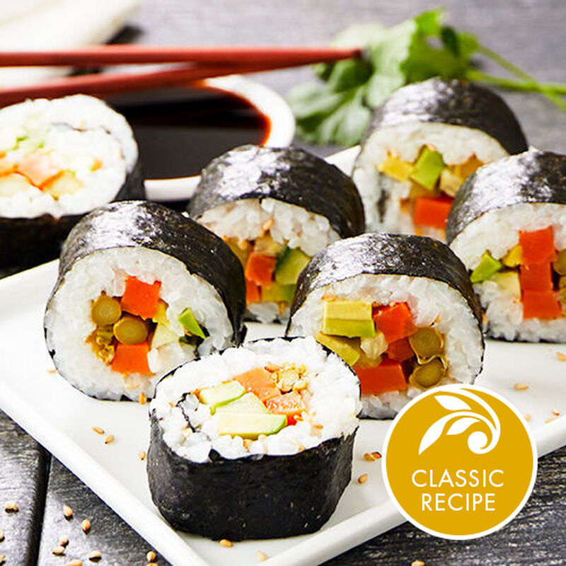 Pickled Vegetable Sushi