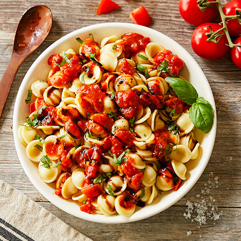 Tomato Bruschetta Pasta Salad