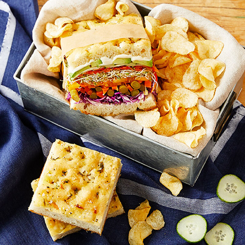 Picnic-Ready Veggie Sandwiches
