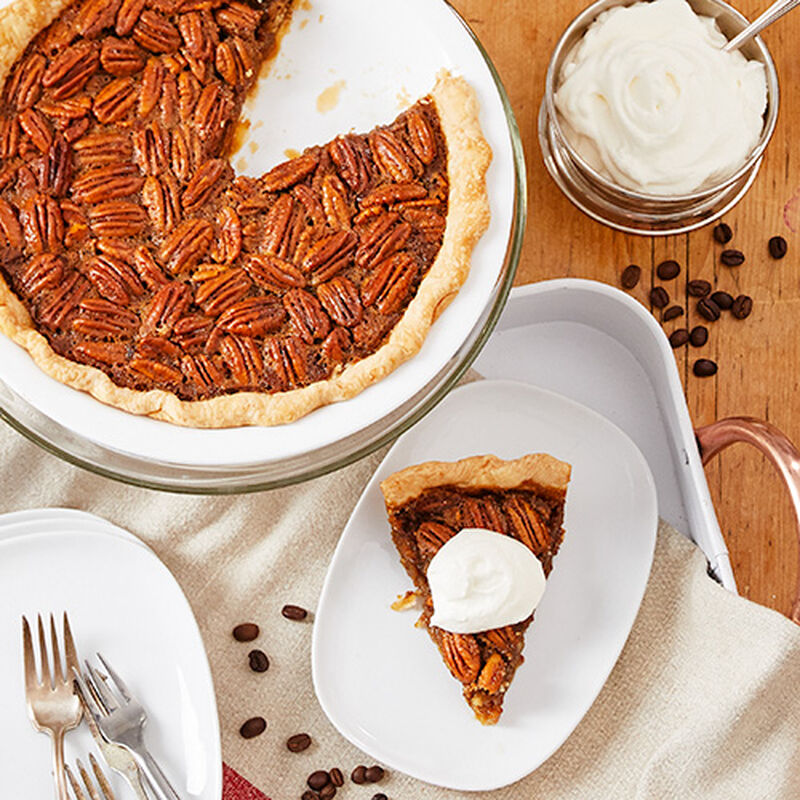 Espresso Pecan Pie