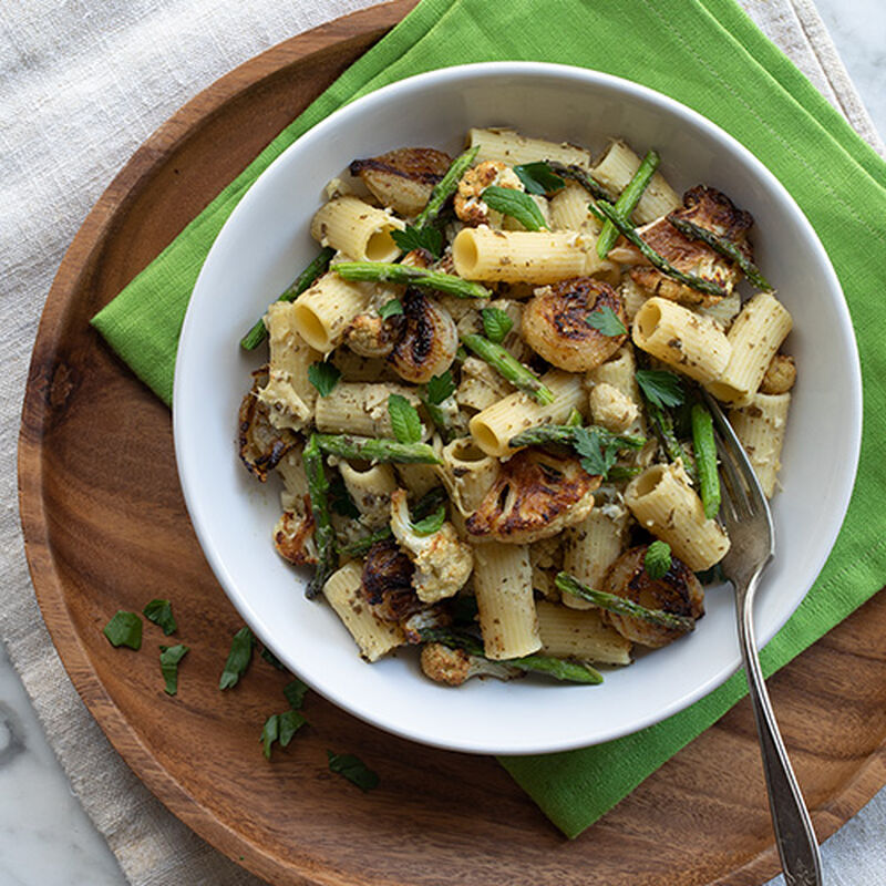 Roasted Spring Vegetable Pasta