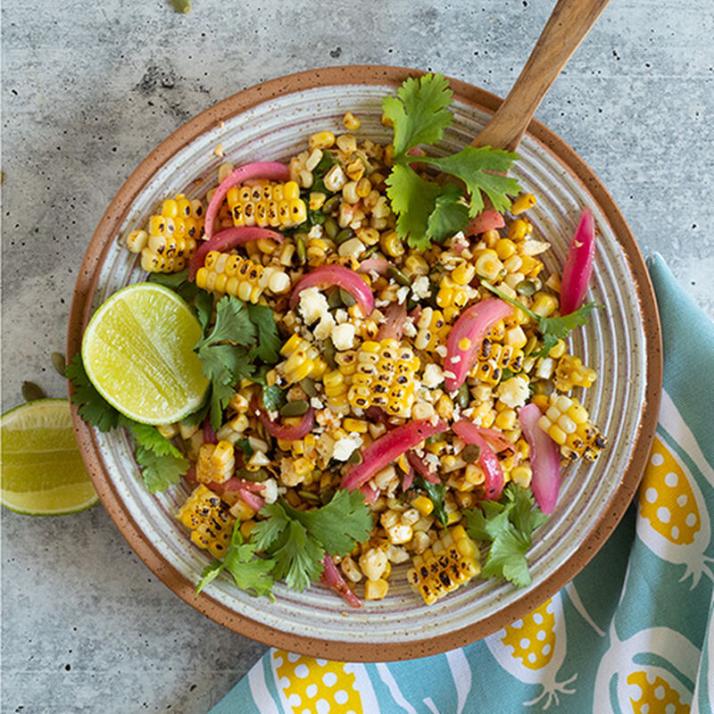 Summer Grilled Corn Salad