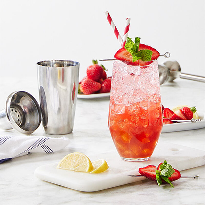 Strawberry Vodka Spritz
