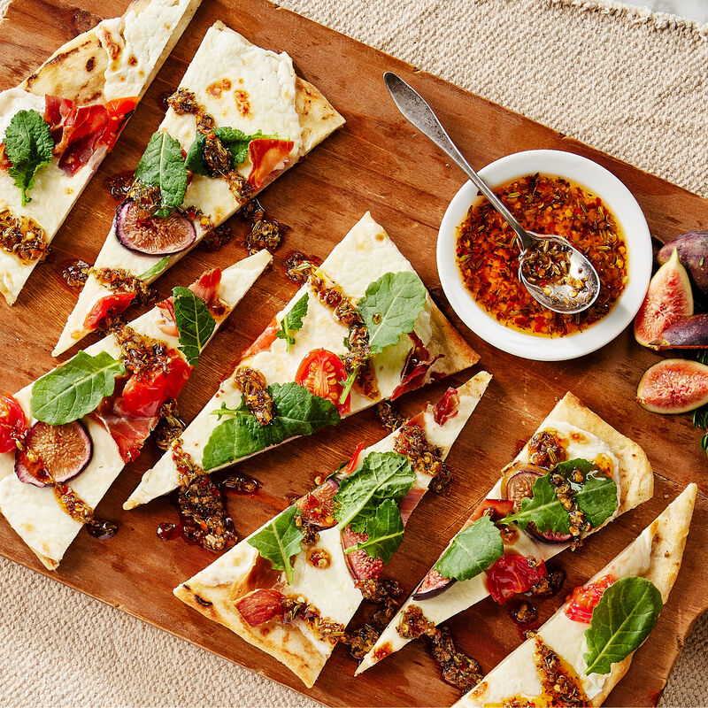 Garlic Parmesan Flatbread