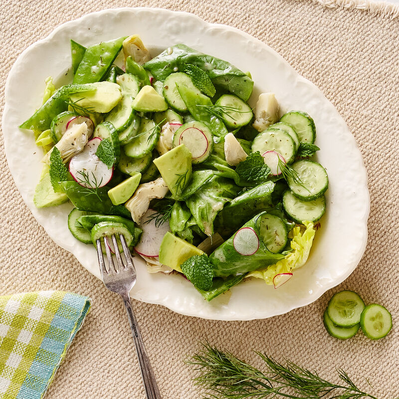 Cucumber Dill Spring Salad