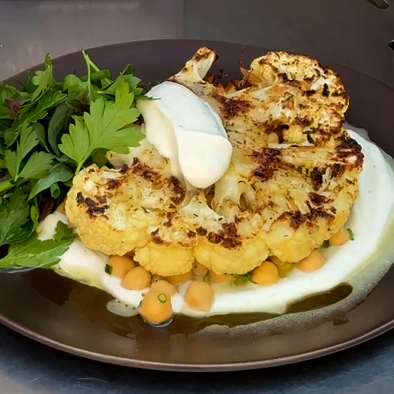Grilled Cauliflower Steaks