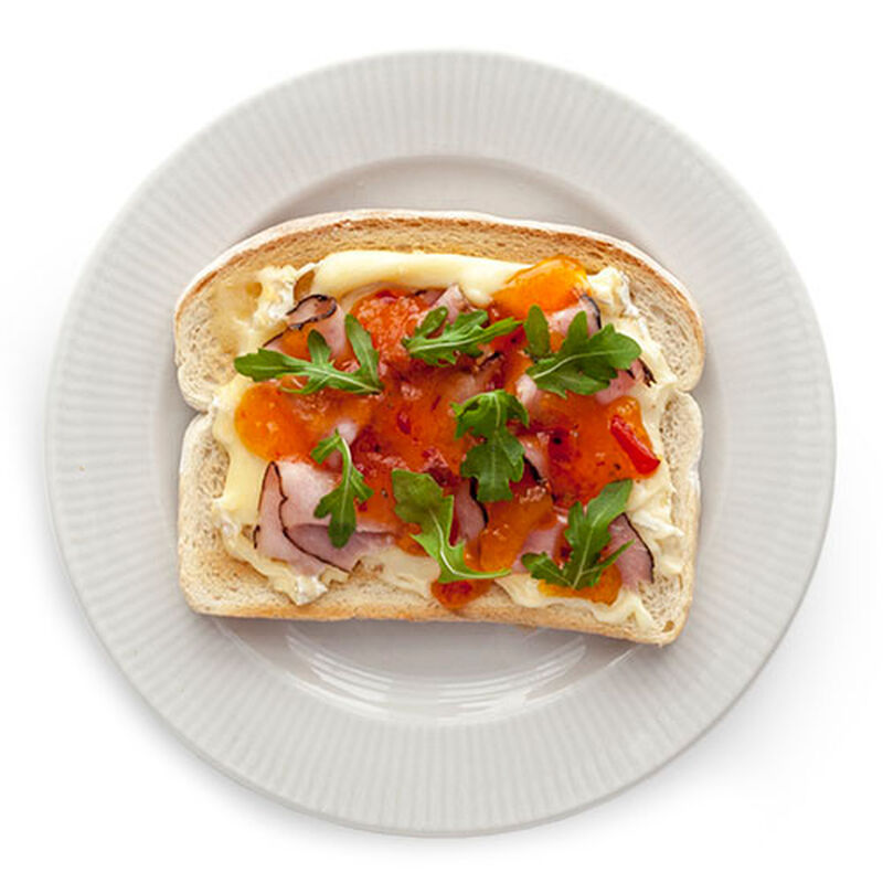 Ham & Brie Toast