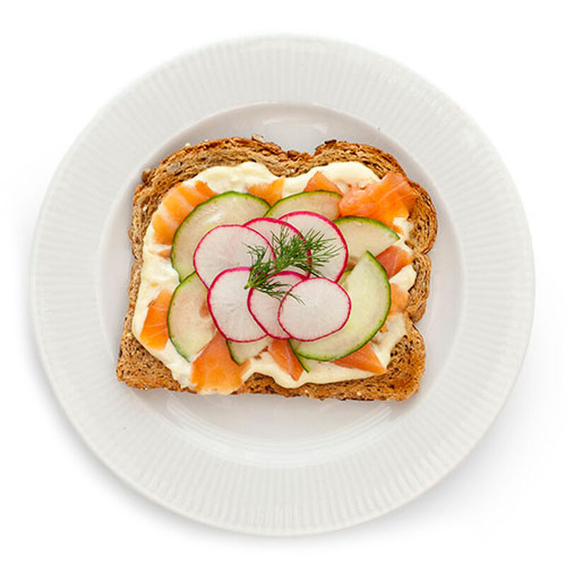 Smoked Salmon Toast